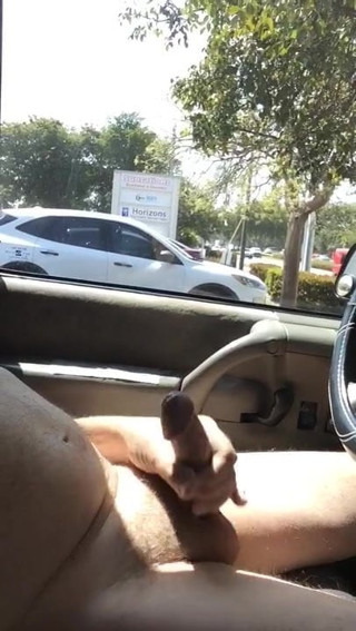 Just A Quick Car Masturbation