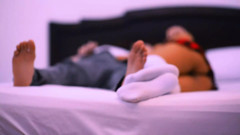 Young Neighbor and Mature Neighbor Have Sex in Her Room While Her Parents Are At An Out-of-Town Conference