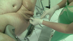 Busty Nurse's Brutal Catheter Procedure on Massive Patient