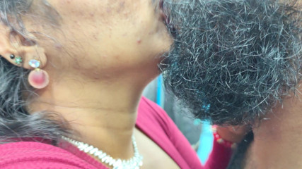 Couple lip lock romance, Malayali hot couple lip lock romance