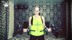 Beating my weight lifting challenge! More than 80 repeats for biceps