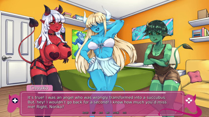 Sexy Succubus Introduces Futa To Her Friends - Demons Rise Up!