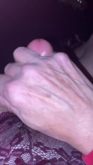 Stroking myself in panties