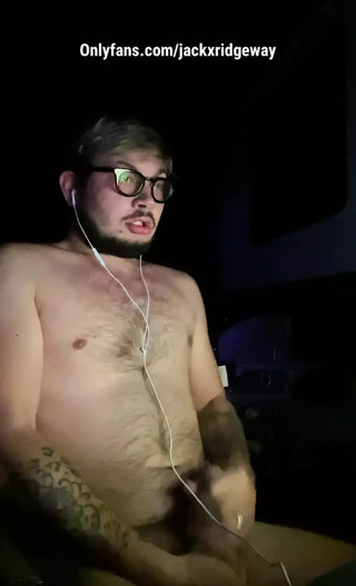 Tattooed Twink Finds Alone Time On Patio To Jerk Off And CUMS