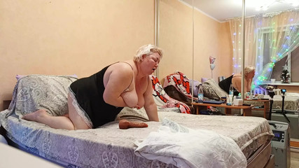 Stepmom With Big Tits And Ass Masturbates Her Pussy Episode 3