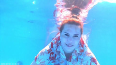 Long Breath Holding Underwater