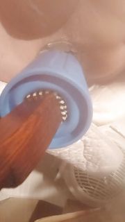 Blue Wide Dildo