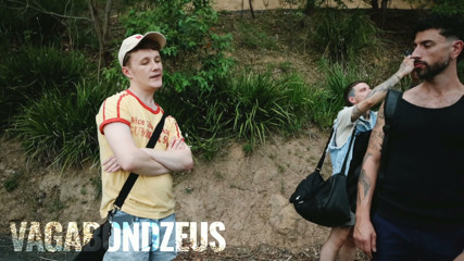 Aussies 5some Outdoor Orgy Fuck
