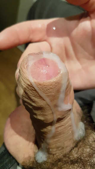 Amateur Solo Dady Uncut Foreskin Cock Cum Watching Porn