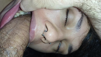 MISTACTION, fucking the slut's greedy mouth with a hard cock
