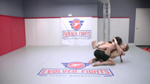 Vanessa Vega Vs David Lee Mixed Wrestling