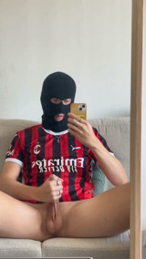 Horny Ac Milan Soccer Bro Shoots Load
