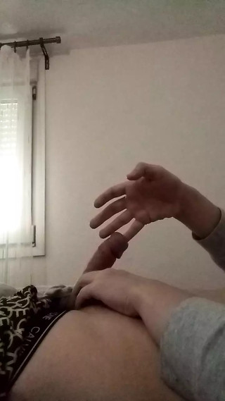 Lonely guy jerking off at home  #13