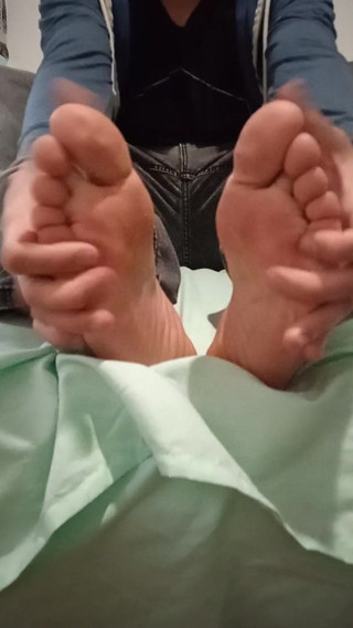 After work feet