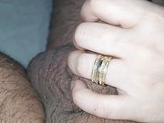 Step mom will handjob step son dick no matter what