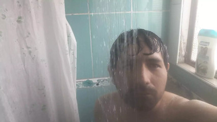 A COLD SHOWER BEFORE MASTURBATING