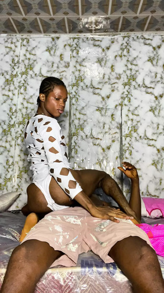 Bar Sexy Boy Riding and Squirting From Behind While Fucked Hard in Doggystyle by Big Black Dick BBC