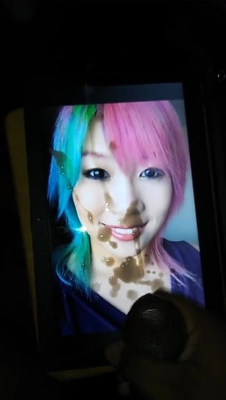 WWE Asuka Cumtribute 2 (HUGE CUMSHOT!!)