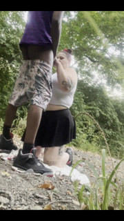 Outside Blowjob
