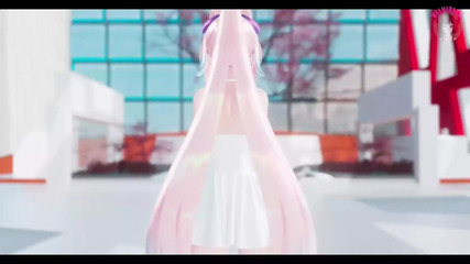 Cute Teen Only in Sexy White Dress Dancing