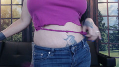Ribbed tank top destruction