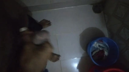 Desi man peeing and jarking thumbnail