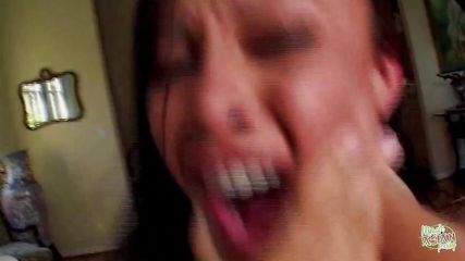 Hardcore Double Fuck for Asian Cutie with Small Tits