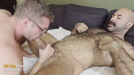 Sloppy Skinny Pervert Taking Thick Cock
