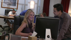 Natalie Norton seduces her colleague after office hours by only3x