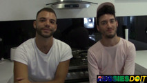 Horny Australians Xavier and Lewis Please Each Others Cocks