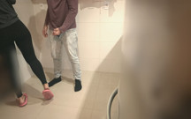 Hotwife Kitchen Quickie - Blowjob and Standing Fuck Ends in Her Mouth