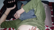 An 18 year old virgin girl who was still fresh from feeling comfortable and my throbbing became weaker because of it