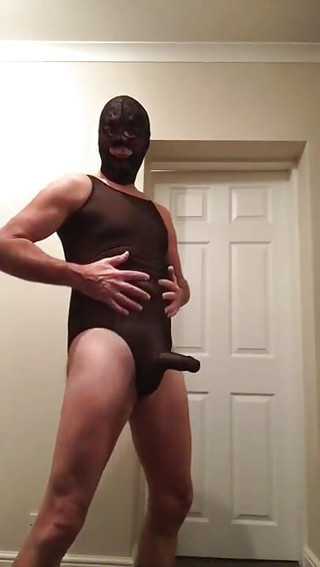 Bodystocking with cock sleeve
