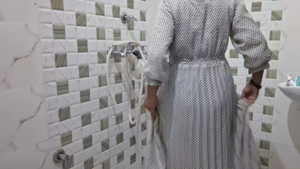 Sister-in-law fucked naked in the bathroom