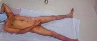 Desi Bhabhi's full body massage watch and enjoy the body massage.