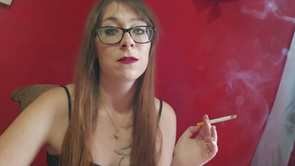 The weird smoking fetish terms Ms. Thrope uses