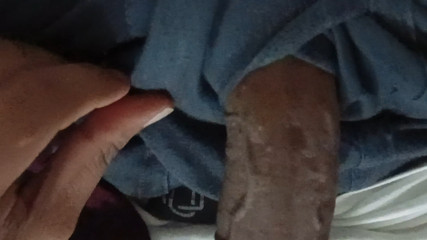 Alone hot handsome man shaking his penise - masterbation video