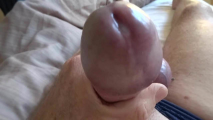 Tied balls panty wank