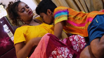 A Story of a Sexy Step Mother and Her Step Son, Hardcore Sex