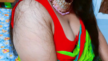 My stepmother came to me to fuck me wearing a new saree, so I fucked her as I wanted.
