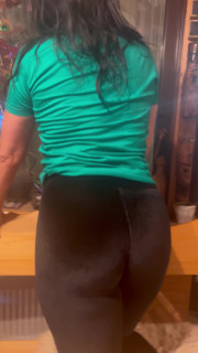 Ass Slaps & Cameltoe Play on the Bench