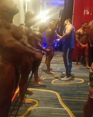 Pumping up backstage