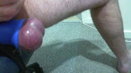 Kinky Ken  Stretching my balls hard while I jerk and cum | Anal Video Updates | Porn videos