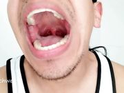 Big mouth uvula fetish 