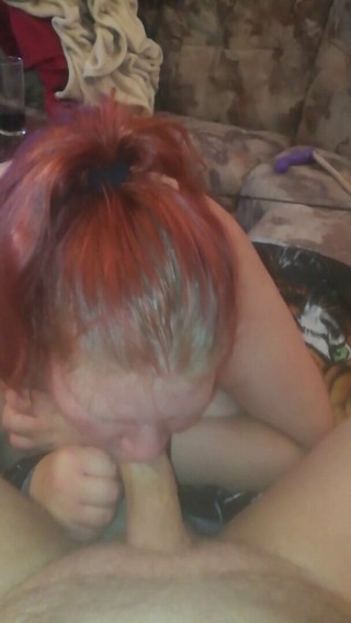 Slut is giving bj