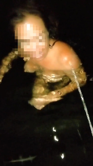 Sneak Out to Skinny Dip with Best Friends Wife Late Night After He Went to Bed