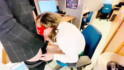 Office Cum Eating, Day at the Office, Soda Blowjob and Cum, Cheating Wife Sucks Boss Dick and Eats His Cum
