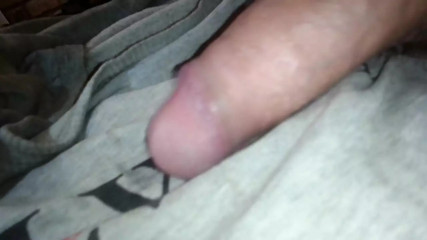 Young Colombian porn with a big penis masturbates for a lot of milk