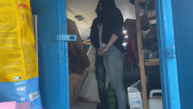 A warehouse worker fucked the manager hard right there on the boxes and put her in her place