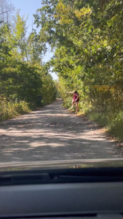 Pissed on the Road Side and Caught by Next Car